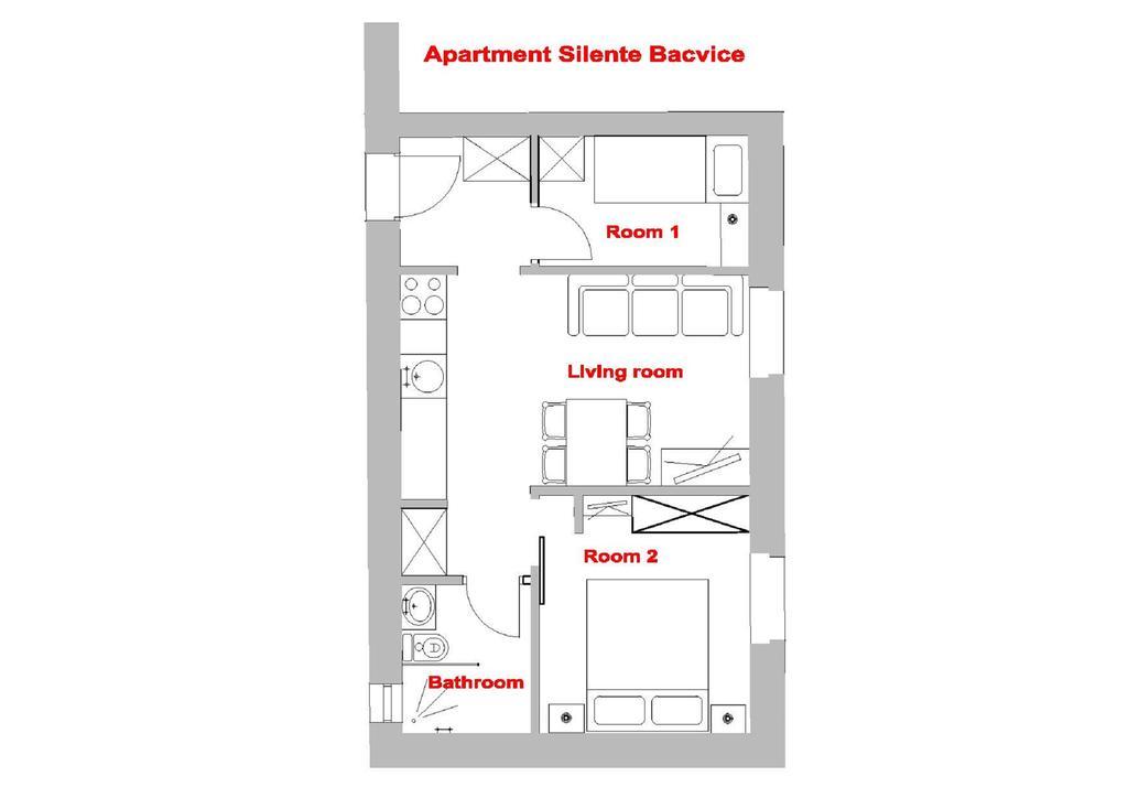 ספליט Luxury Rooms And Apartment Silente Bacvice מראה חיצוני תמונה